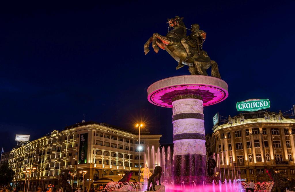 Skopje City Square View Kültér fotó